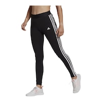 adidas Women's Sportswear 3-Stripe Tights Front_Angled_Left