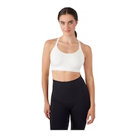 Modern Eternity Women's Maternity Bella Yoga Sports Bra Front_Flat