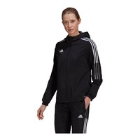 adidas Women's Tiro 21 Windbreaker Jacket Front_Angled_Left