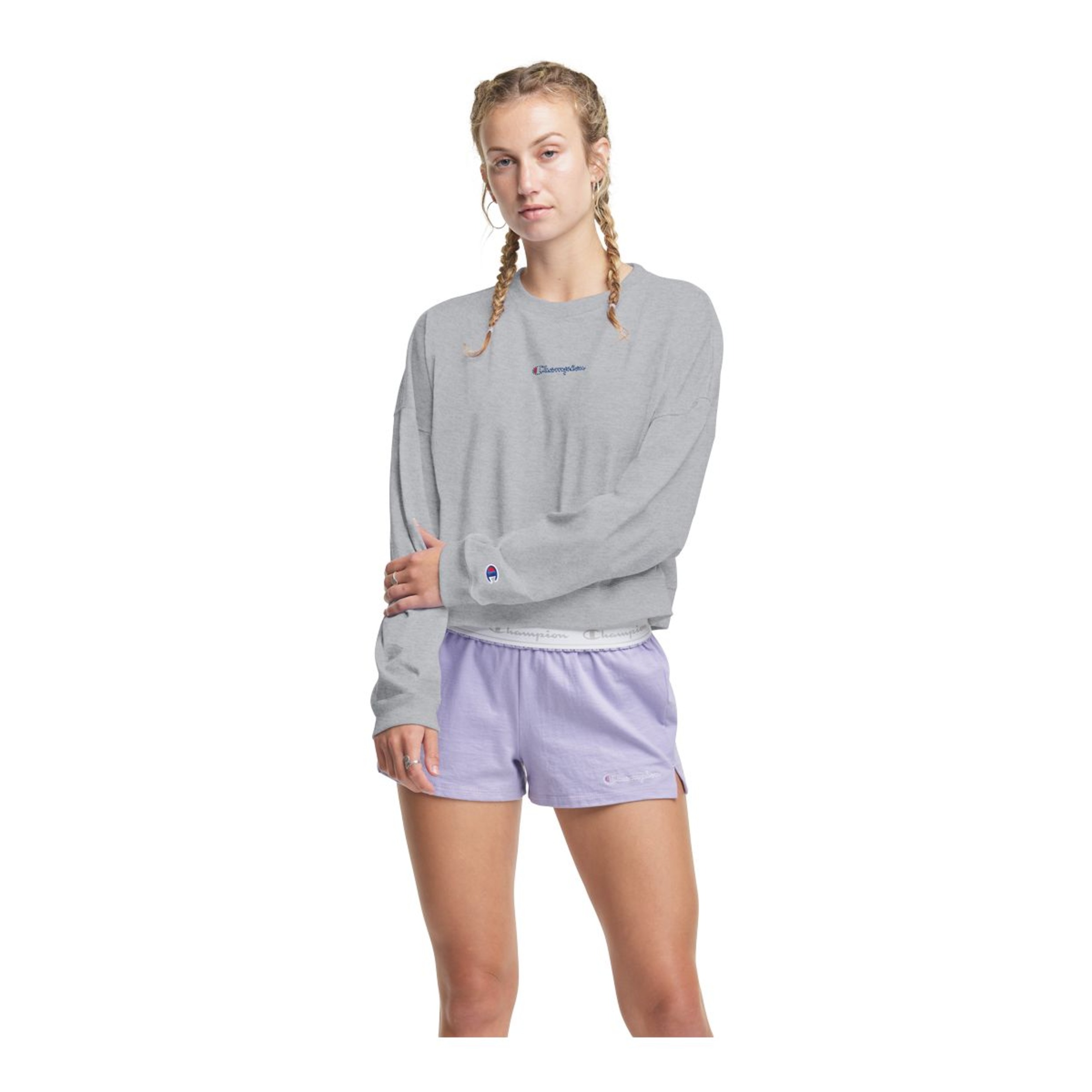 Champion Women's Sportswear Midweight Boyfriend Sweatshirt