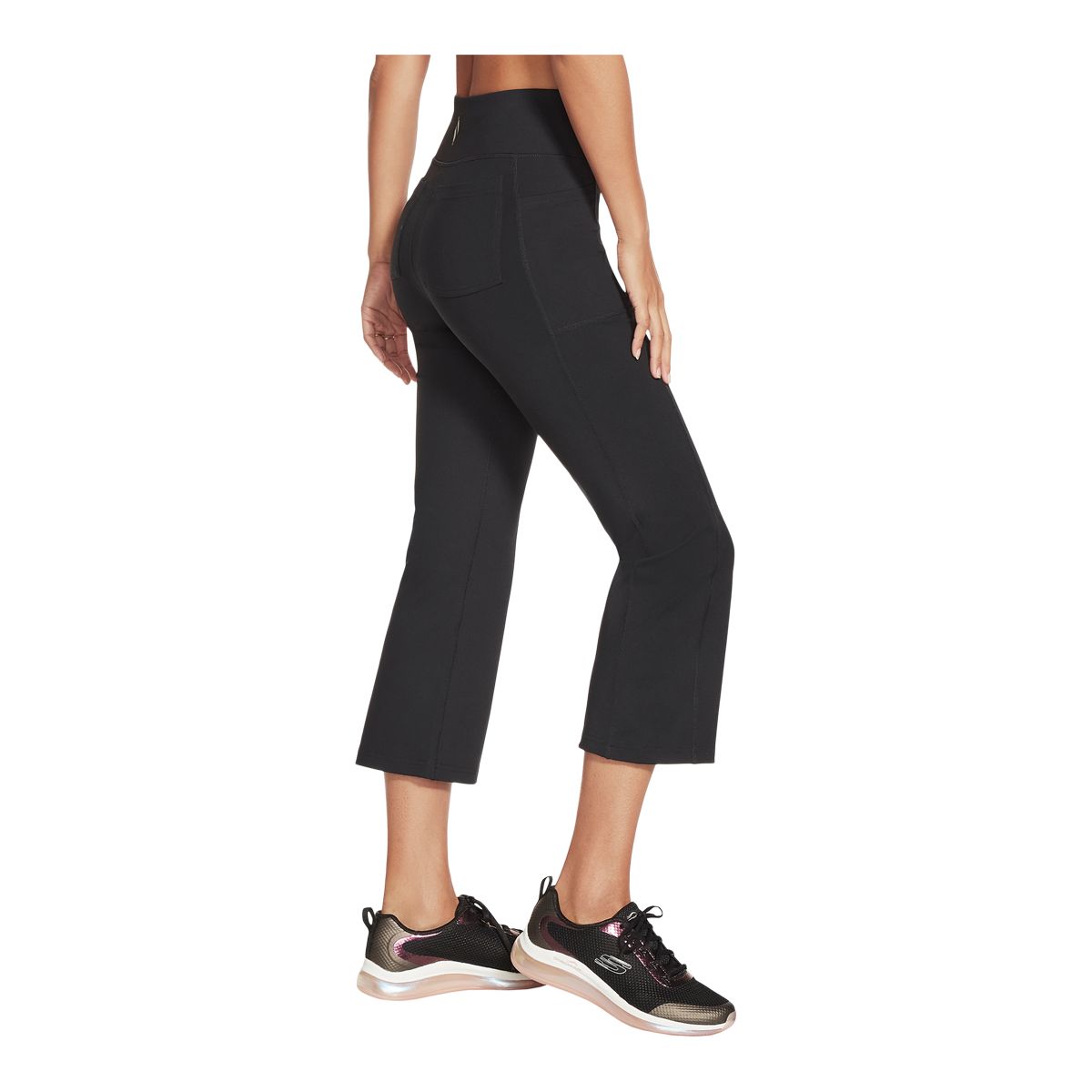 Skechers Women's GOflex™ Walk Lite Crop Pants, Training, High Rise, Stretch