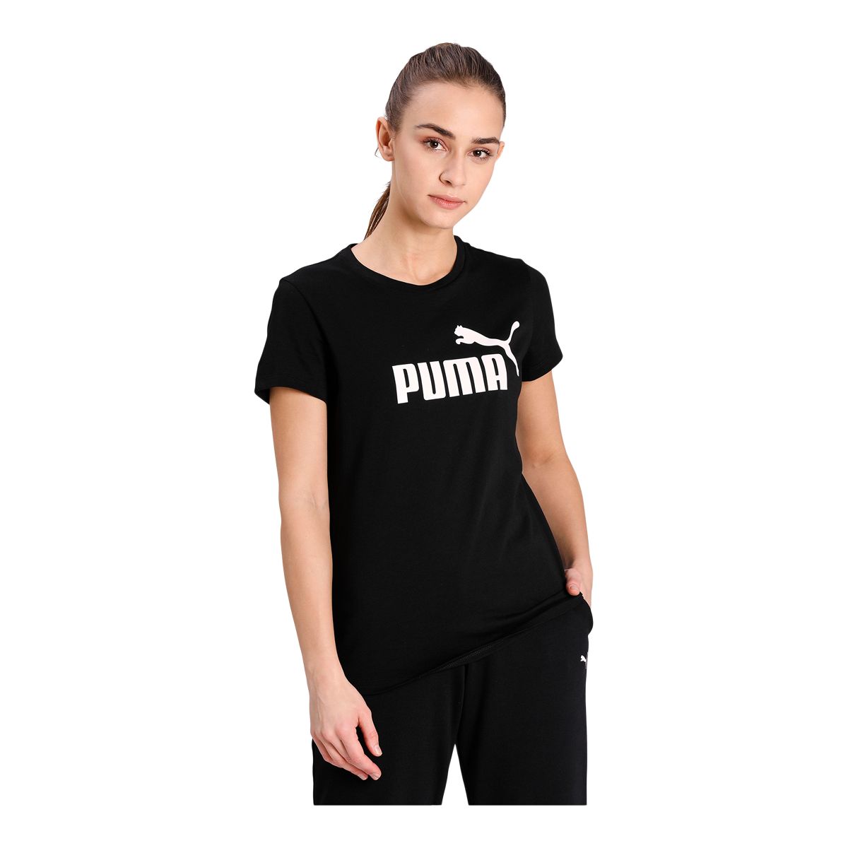 PUMA Women's Sportswear Essential Logo T Shirt | SportChek