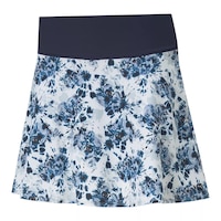 PUMA Golf Women's Powershape Watercolour Floral Skirt Front_Angled_Left