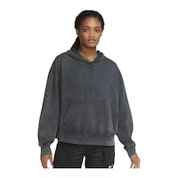 Nike Women's Wash Pullover Hoodie, Fleece, Oversized Front_Angled_Right