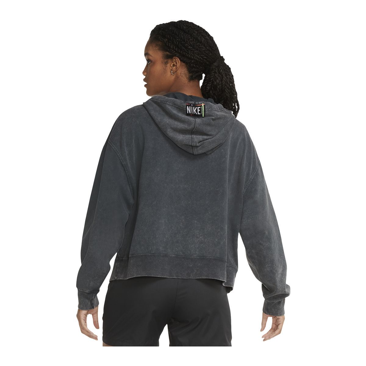 Nike Women's Wash Pullover Hoodie, Fleece, Oversized