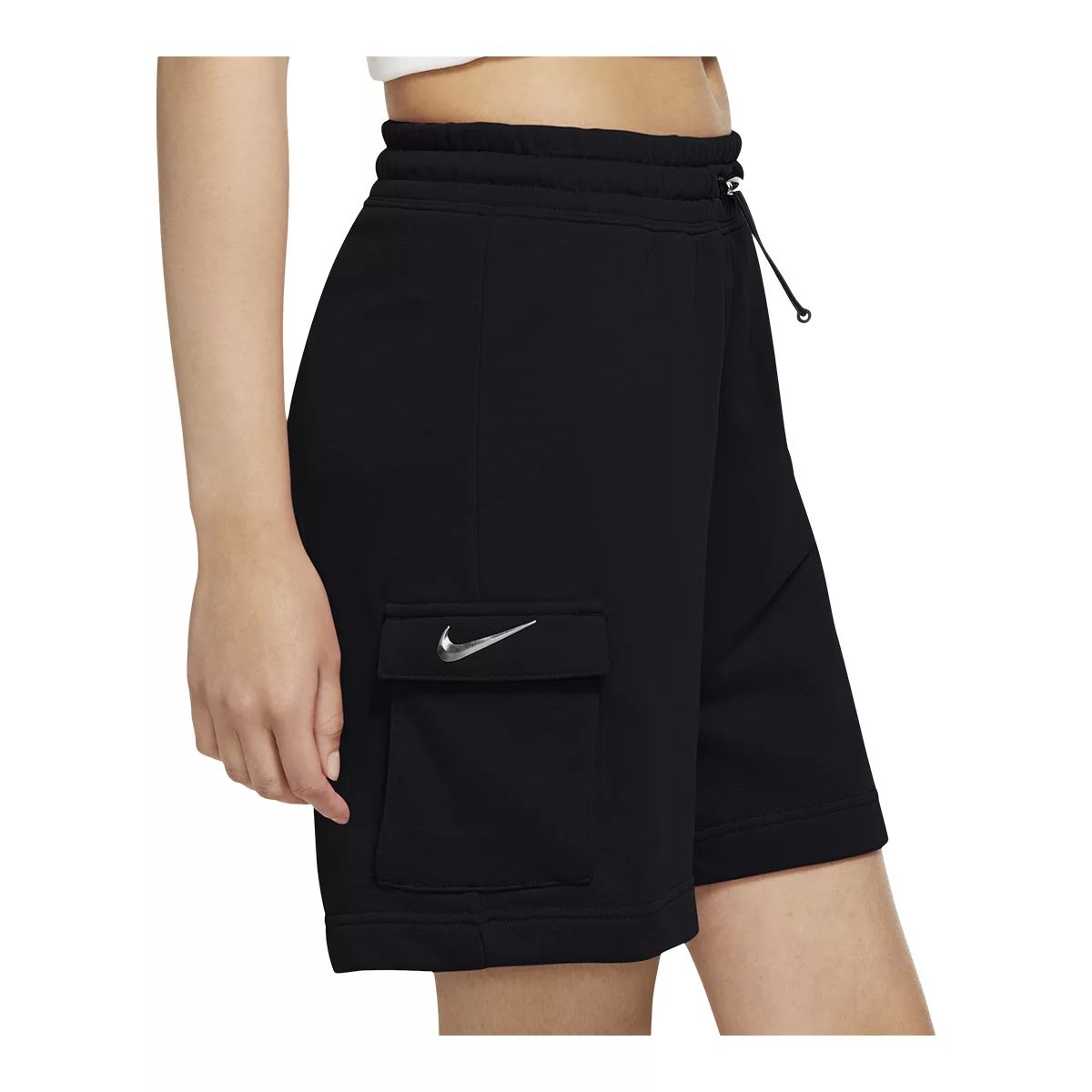 Nike Women's Sportswear Swoosh Football High Rise Shorts
