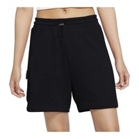Nike Women's Sportswear Swoosh Football High Rise Shorts Front_Flat