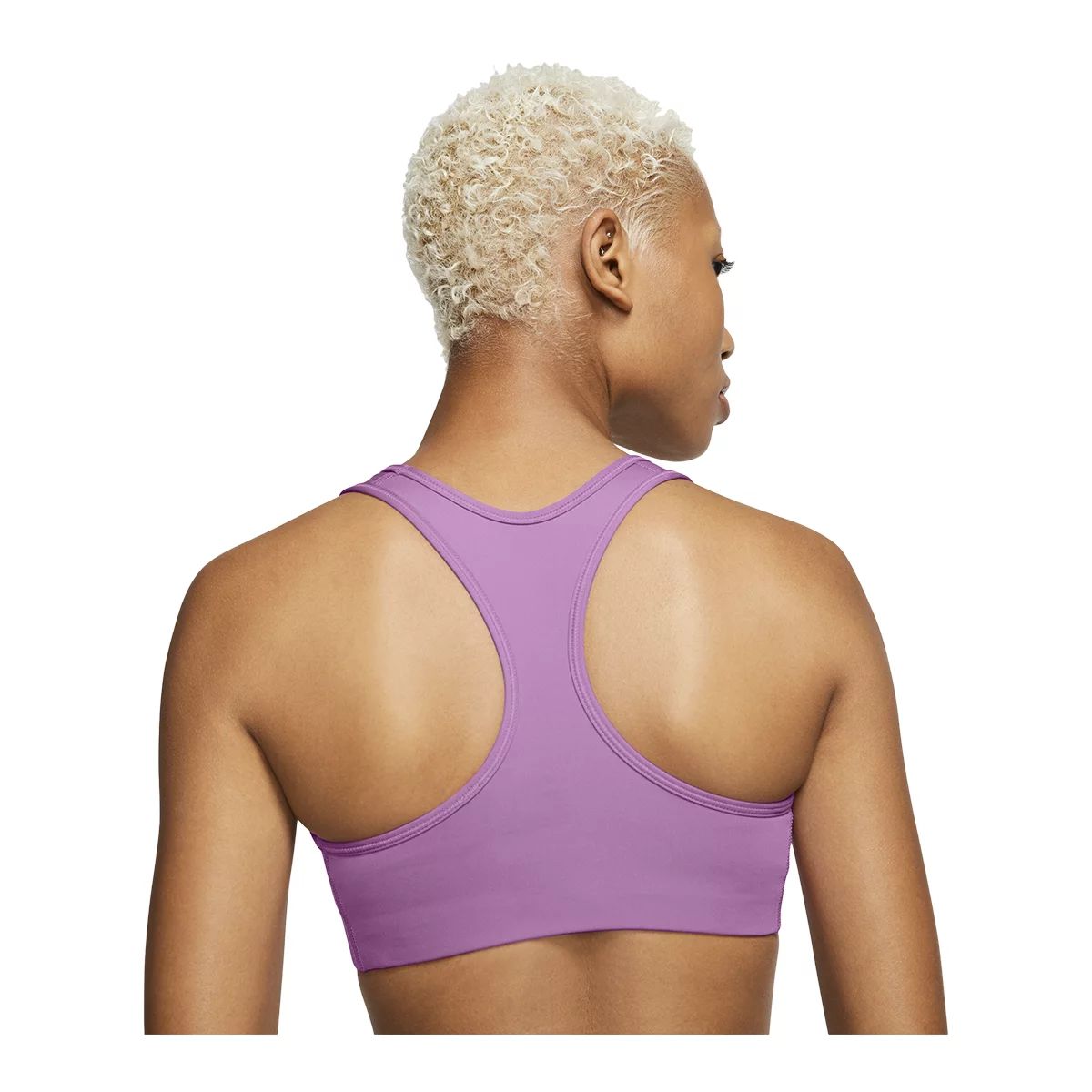 Nike Women's Swoosh Sports Bra, Medium Impact, Padded