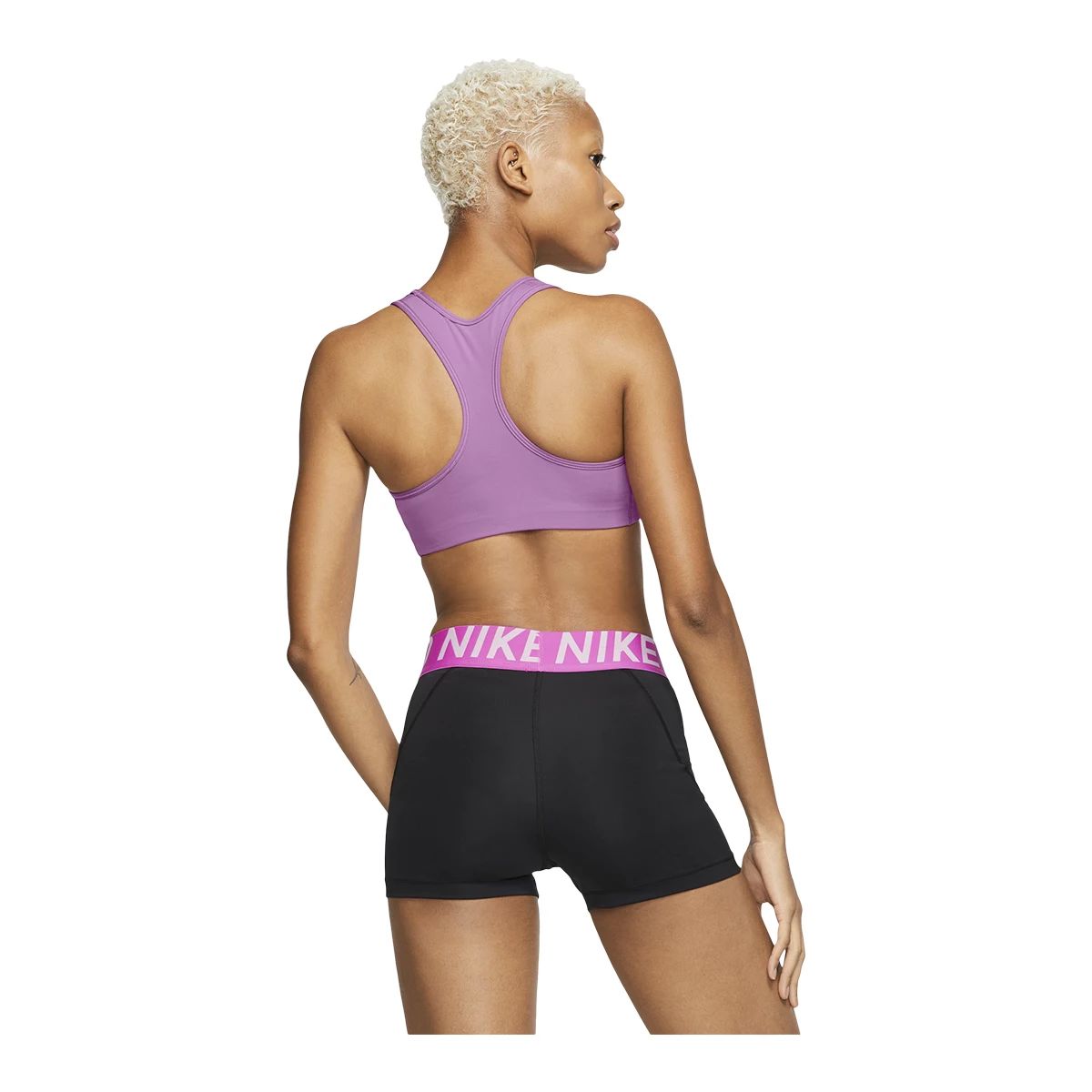 Nike Women's Swoosh Sports Bra, Medium Impact, Padded