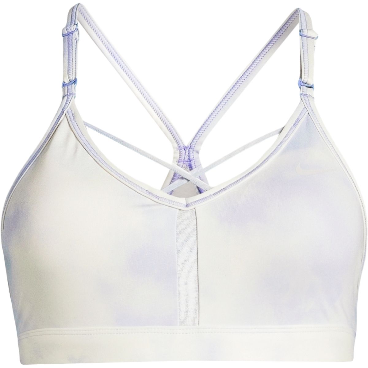 Nike Women's Indy Low Icon Clash Sky Dye Strappy Sports Bra