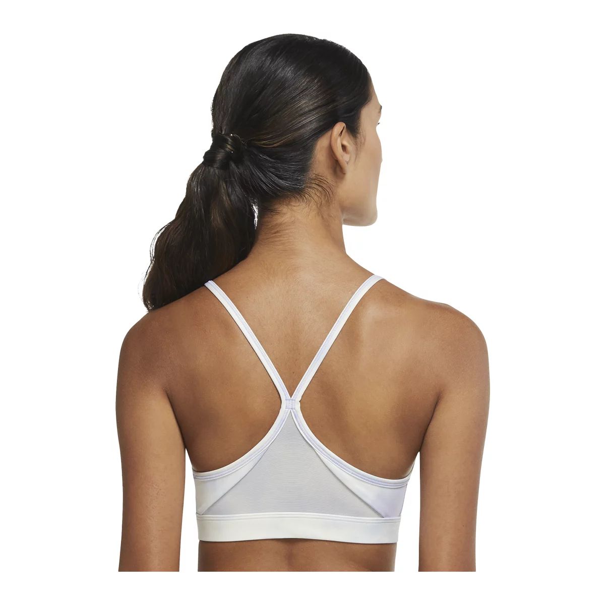 Nike Women's Indy Low Icon Clash Sky Dye Strappy Sports Bra