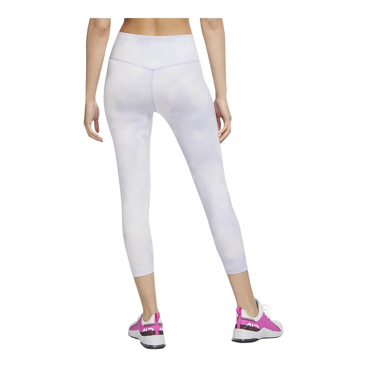 Nike Women's Plus Size One 2.0 Icon Clash Sky Dye Crop Tights