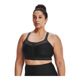 Under Armour Women's Armour Sports Bra, Medium Impact, Padded Front_Three_Fourths_Angled_Left