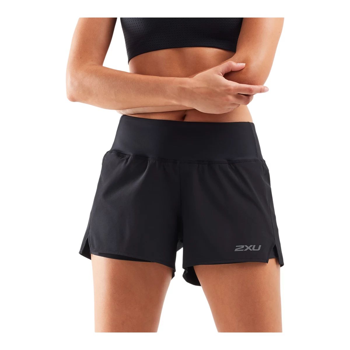 2XU Women's XVENT 2 In 1 3 Inch Shorts