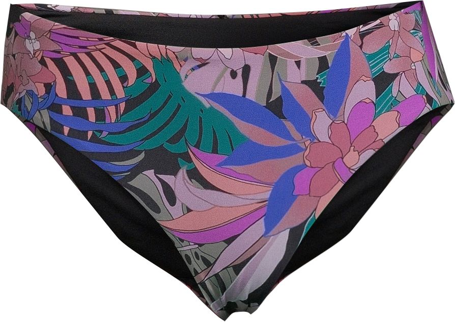 Hurley Women's Palm Paradise Full Coverage Swimsuit Bikini Bottom, Beach