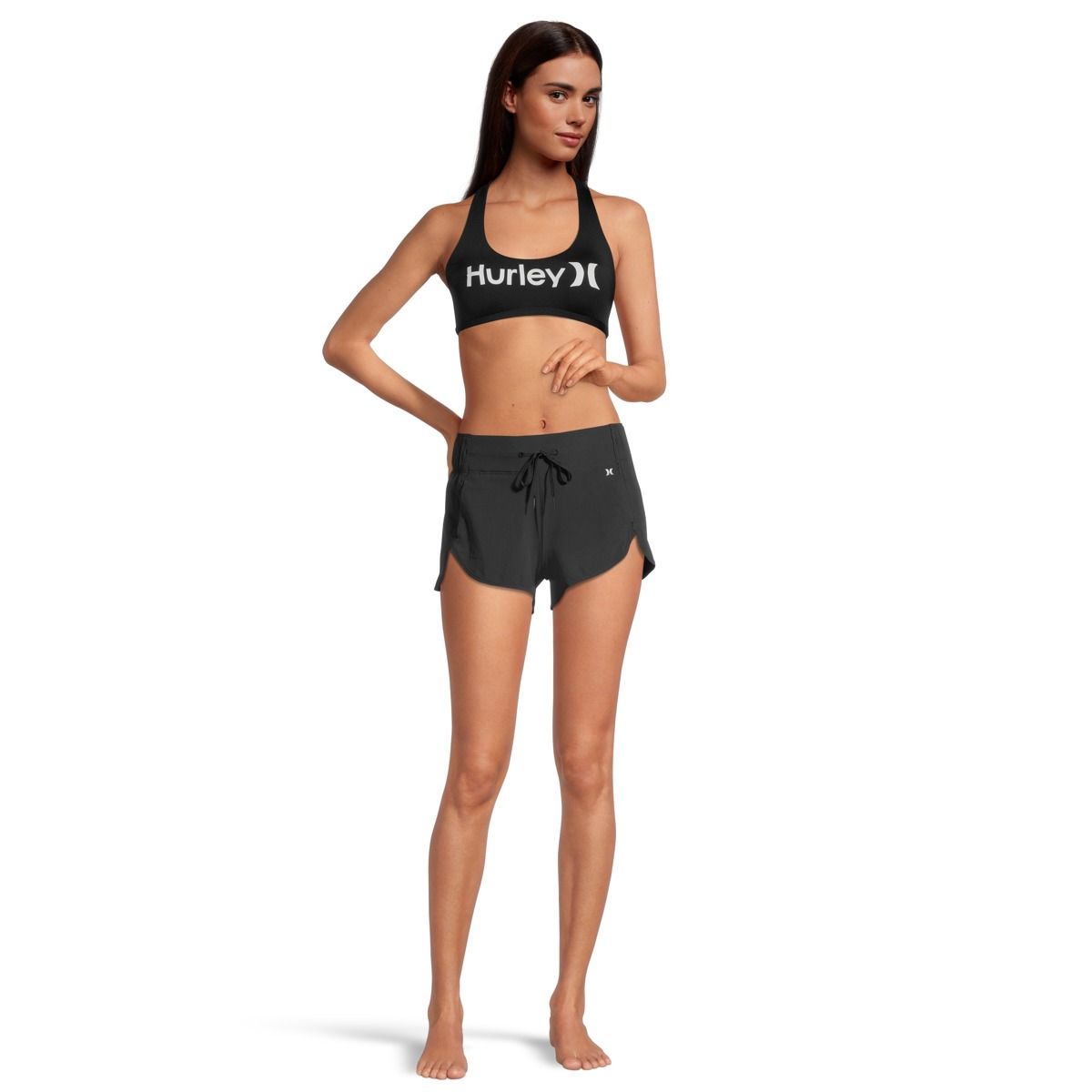 Hurley Women's Aquas Solid 2.5 Inch Boardshorts