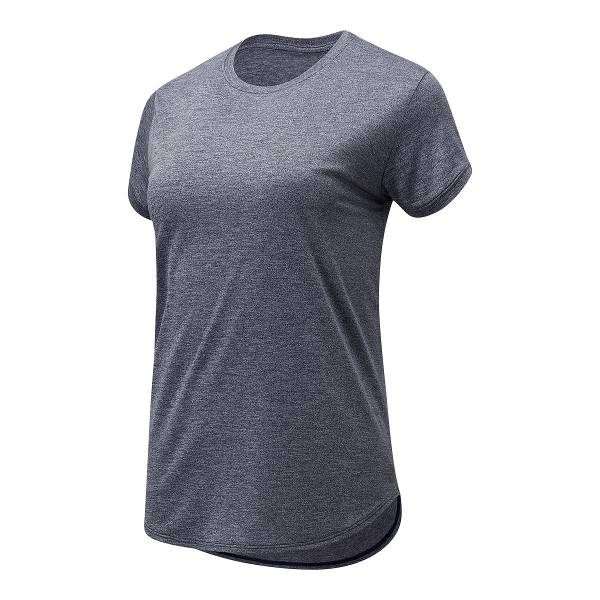New Balance Women's Train Sport Heather Running T Shirt, Quick-Dry