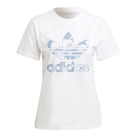 adidas Originals Women's Floral Trefoil T Shirt Front_Flat
