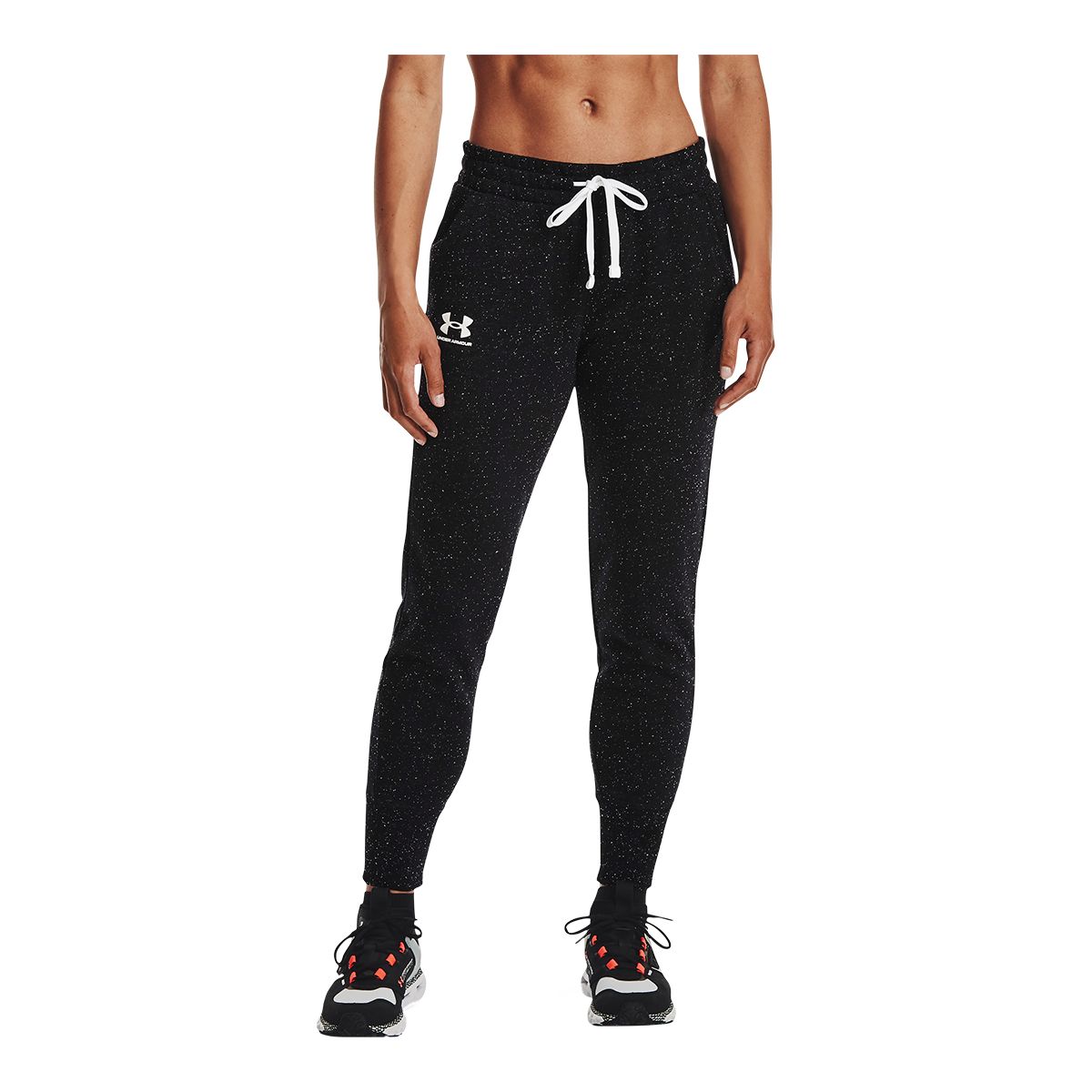 Under Armour Women's Rival Fleece Joggers, Sweatpants, Casual, Training, Loose Fit