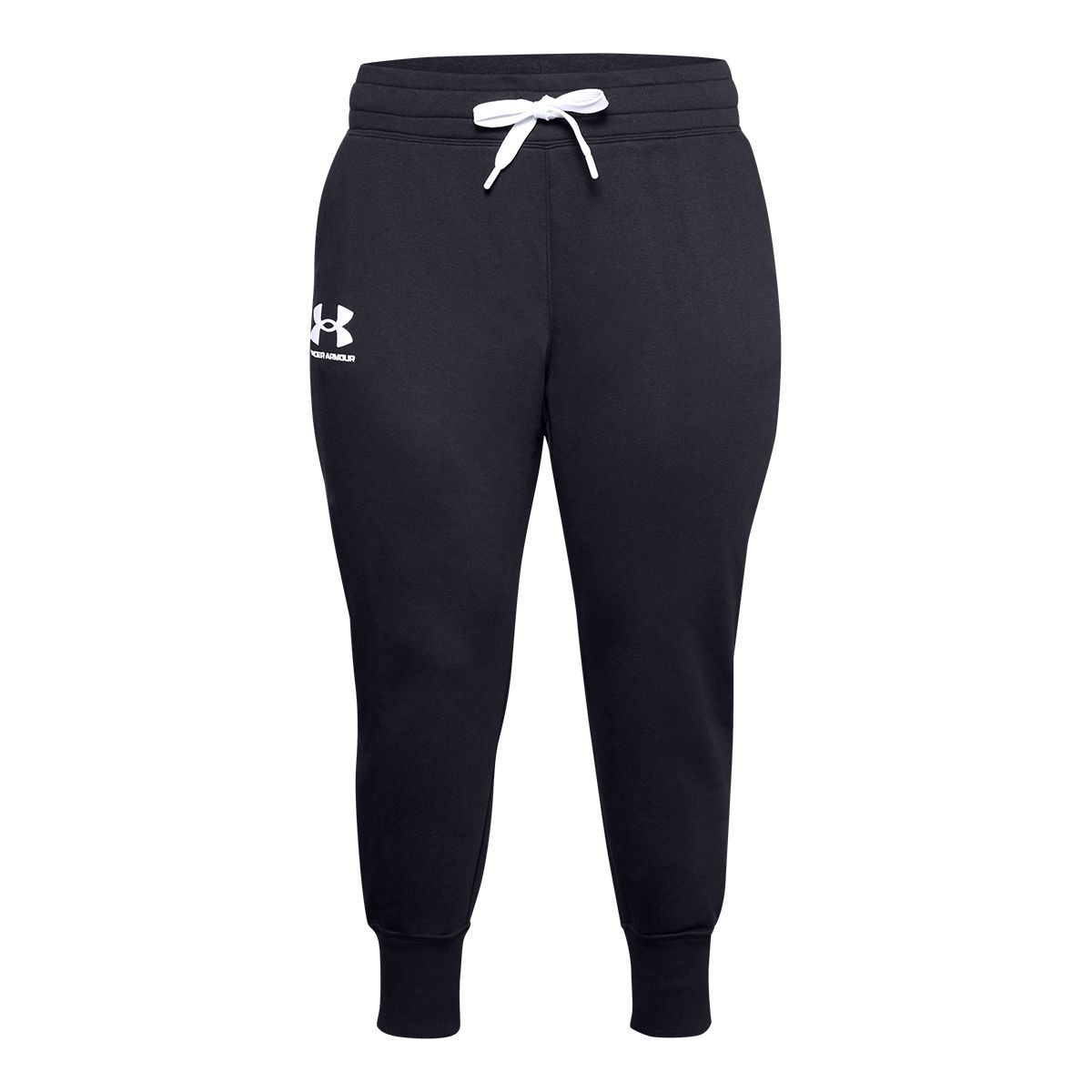 Under Armour Women's Plus Size Rival Joggers, Sweatpants, Casual, Training