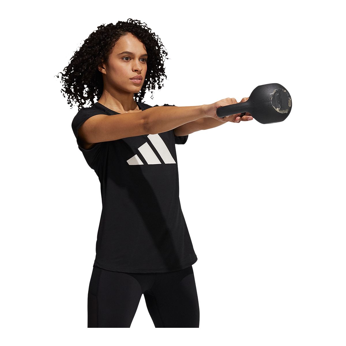 adidas Women's 3 Bar Workout T Shirt