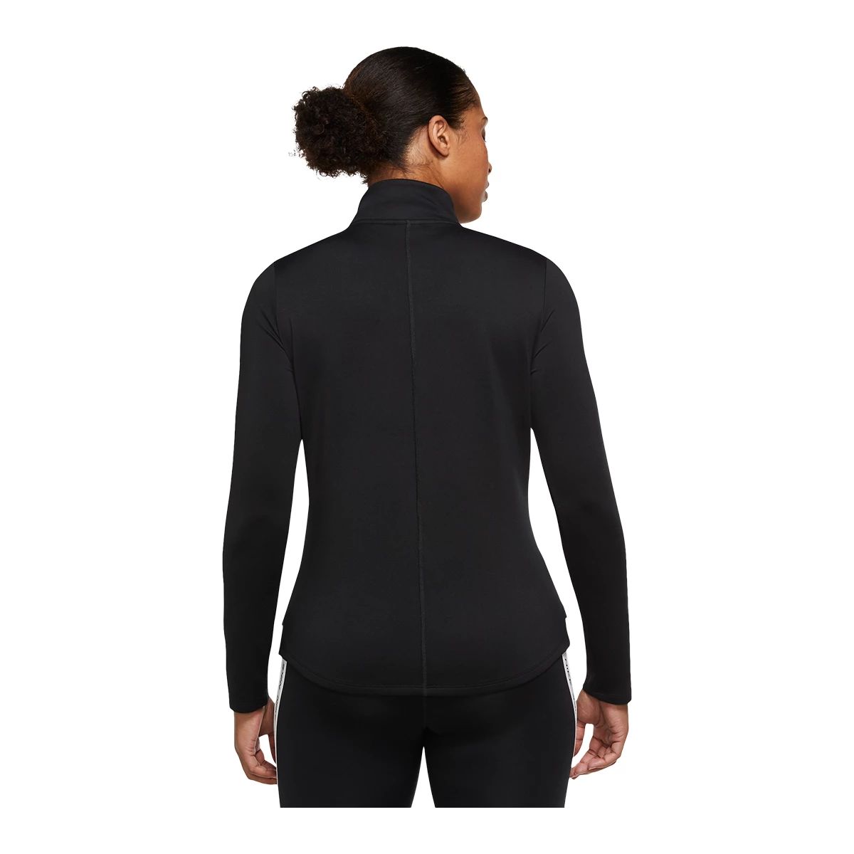 Nike Women's One Femme Standard 1/2 Zip Long Sleeve Workout Top