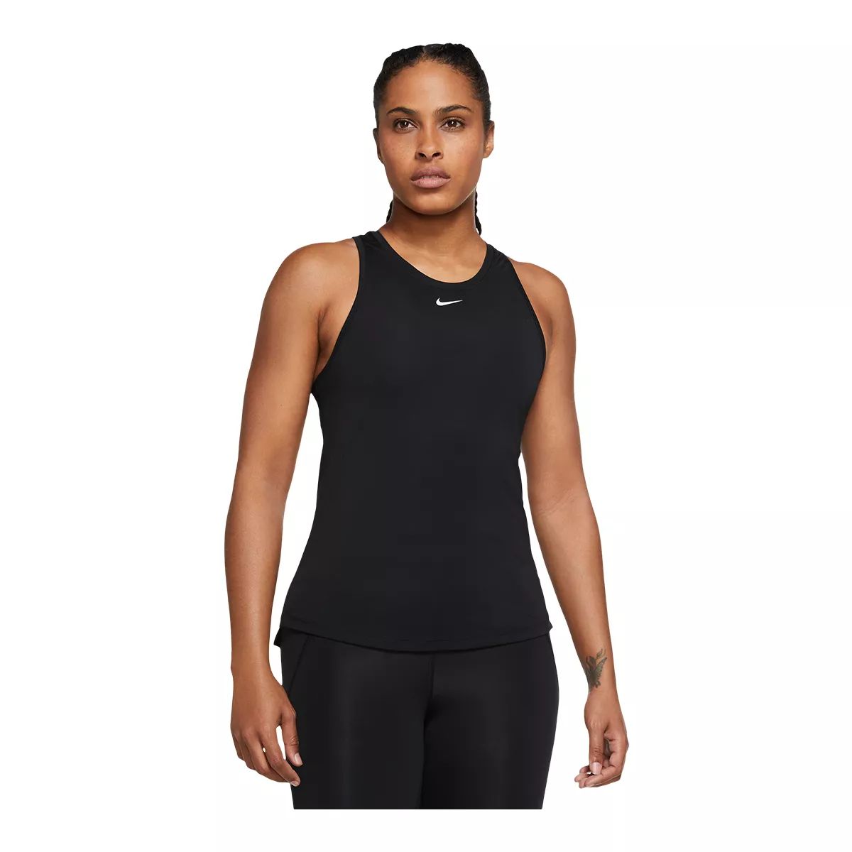 Nike Women's One Standard Tank Top  Standard Fit  Sleeveless  Dri-FIT  Sports