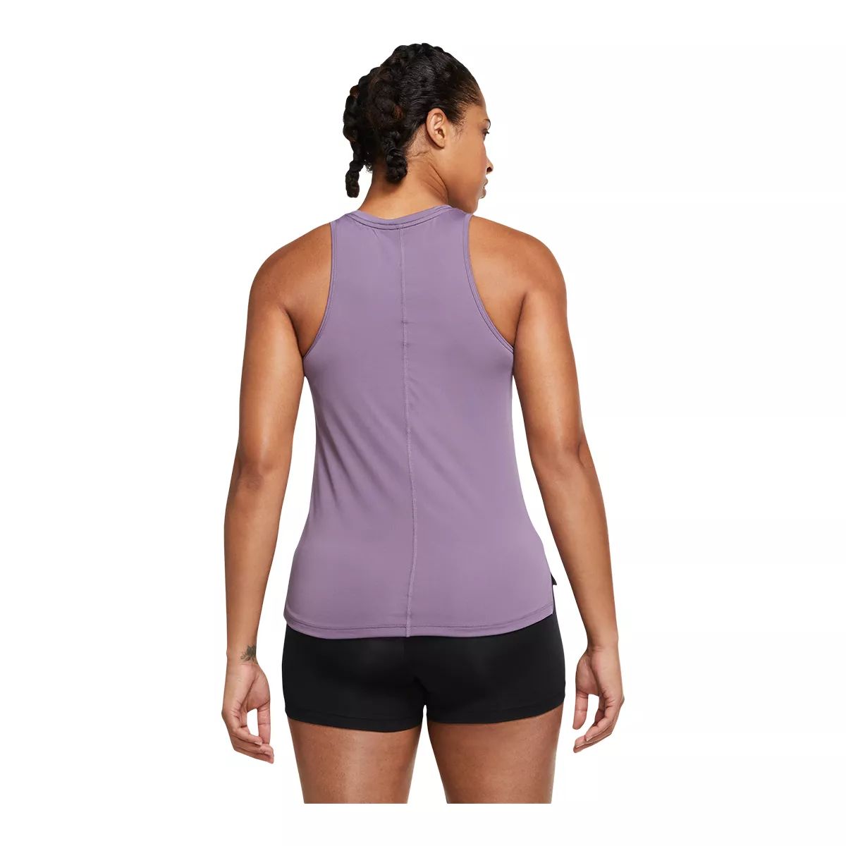 Nike Women's One Standard Tank Top, Standard Fit, Sleeveless, Dri-FIT, Sports