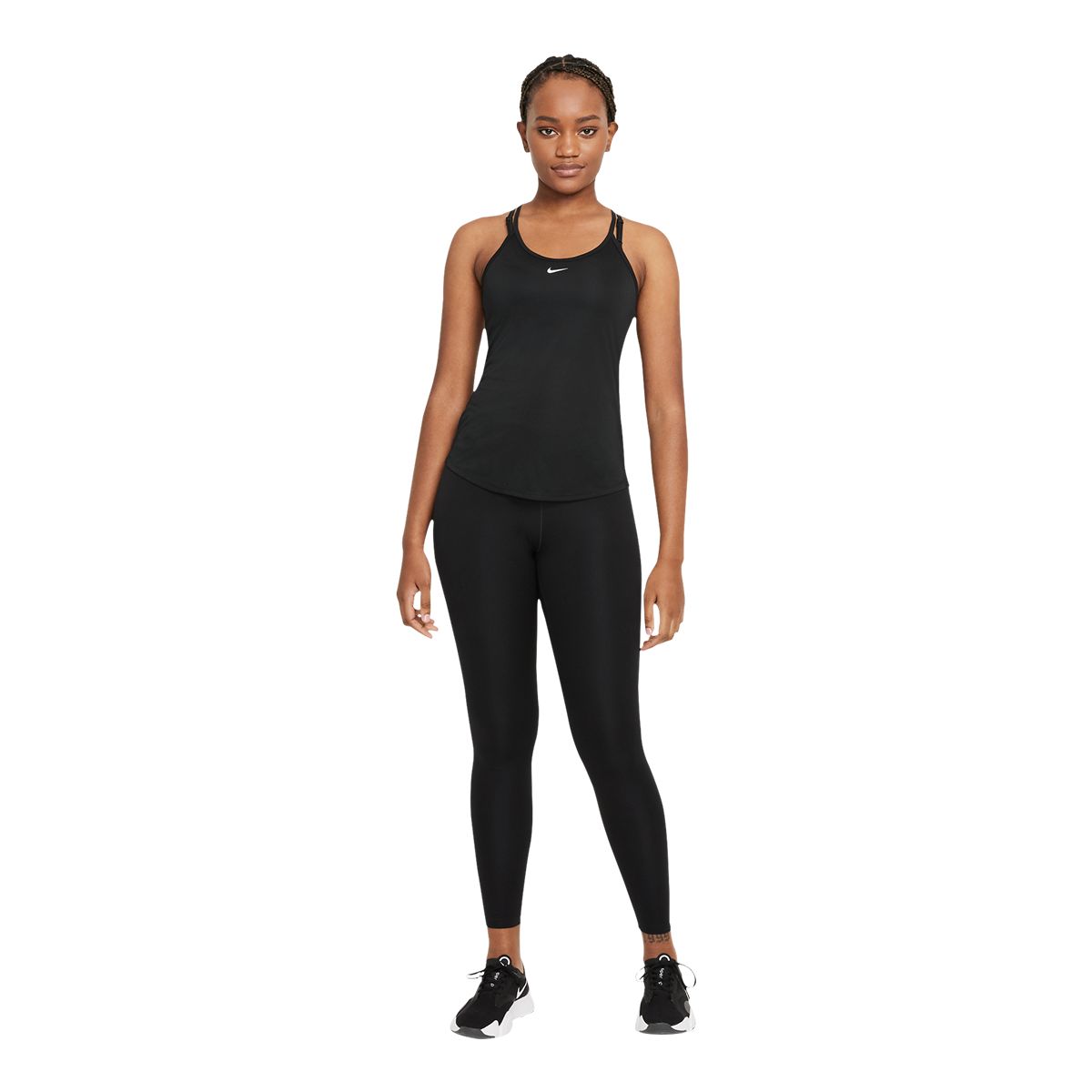 Black Nike Dri Fit One Icon Tank Top Womens - Get The Label