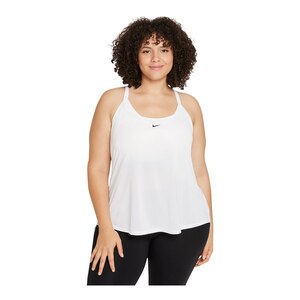 Nike Women's One Standard Elastika Tank Top, Standard Fit, Sleeveless, Dri-FIT, Sports