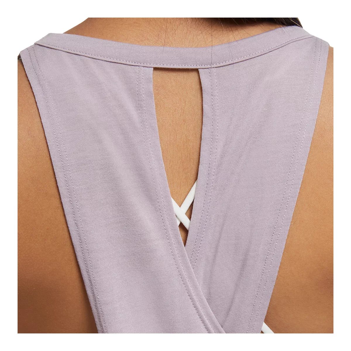 Nike Women's Yoga Novelty Tank Top, Loose Fit, Sleeveless, Dri-FIT, Sports