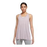 Nike Women's Yoga Novelty Tank Top, Loose Fit, Sleeveless, Dri-FIT, Sports Front_Flat