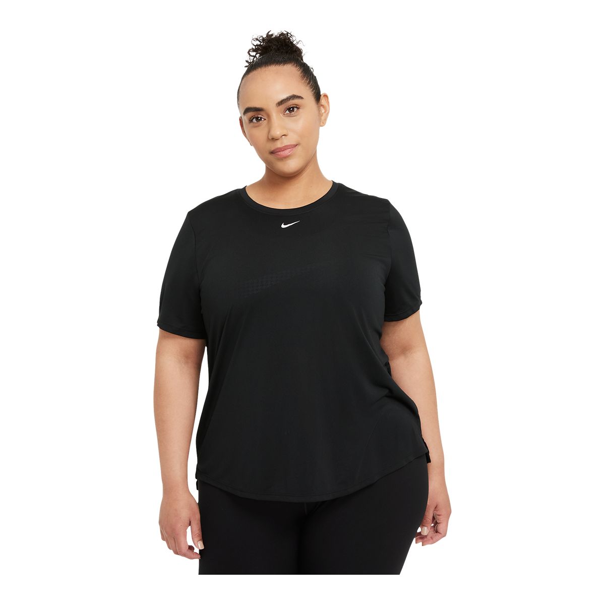 Nike Women's Standard Workout T Shirt  Plus Dri-FIT