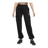 Nike Women's Essentials Cargo Fleece Pants, Casual, Lounge, Loose Fit Front_Flat