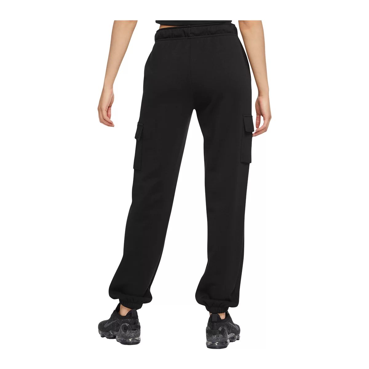 Nike Women's Essentials Cargo Fleece Pants, Casual, Lounge, Loose Fit
