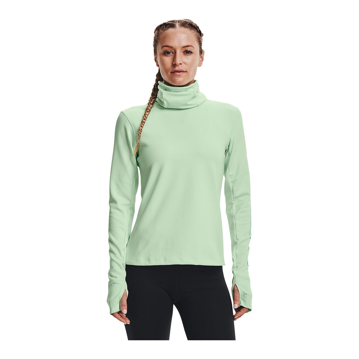 Under Armour Women's Run Ignight Long Sleeve Funnel Neck Running Shirt