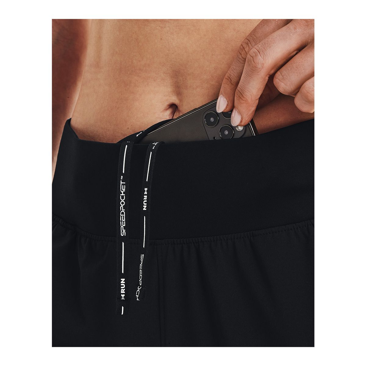 Under Armour Women's Run Outrun The Storm Pants, Running, Training, Fitted, Reflective