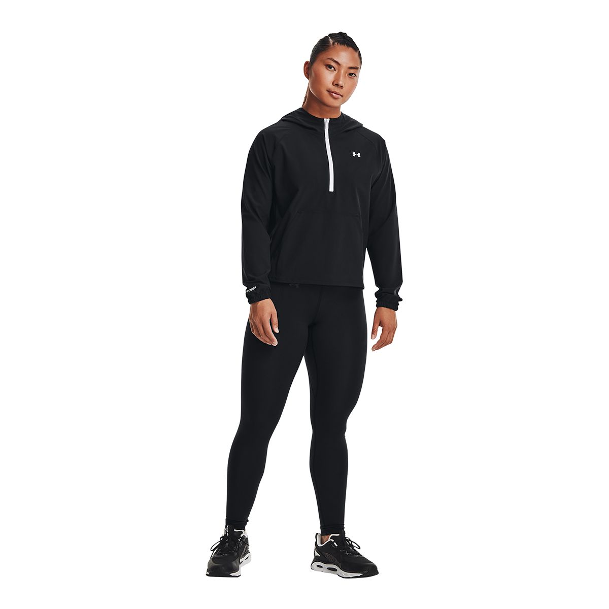 Under Armour Women's Woven 1/2 Zip Jacket