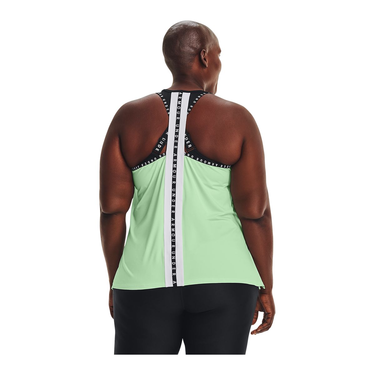 Under Armour Women's Knockout Tank Top, Plus Size, Sleeveless, Sports