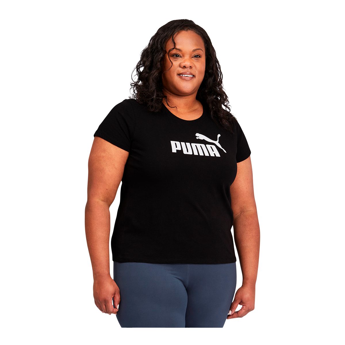 Puma Women's Plus Size Essentials T Shirt
