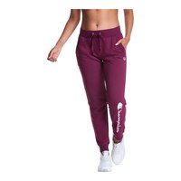 Champion Women's Powerblend Jogger Pants, Training, Casual, Mid Rise, Tapered Front_Flat