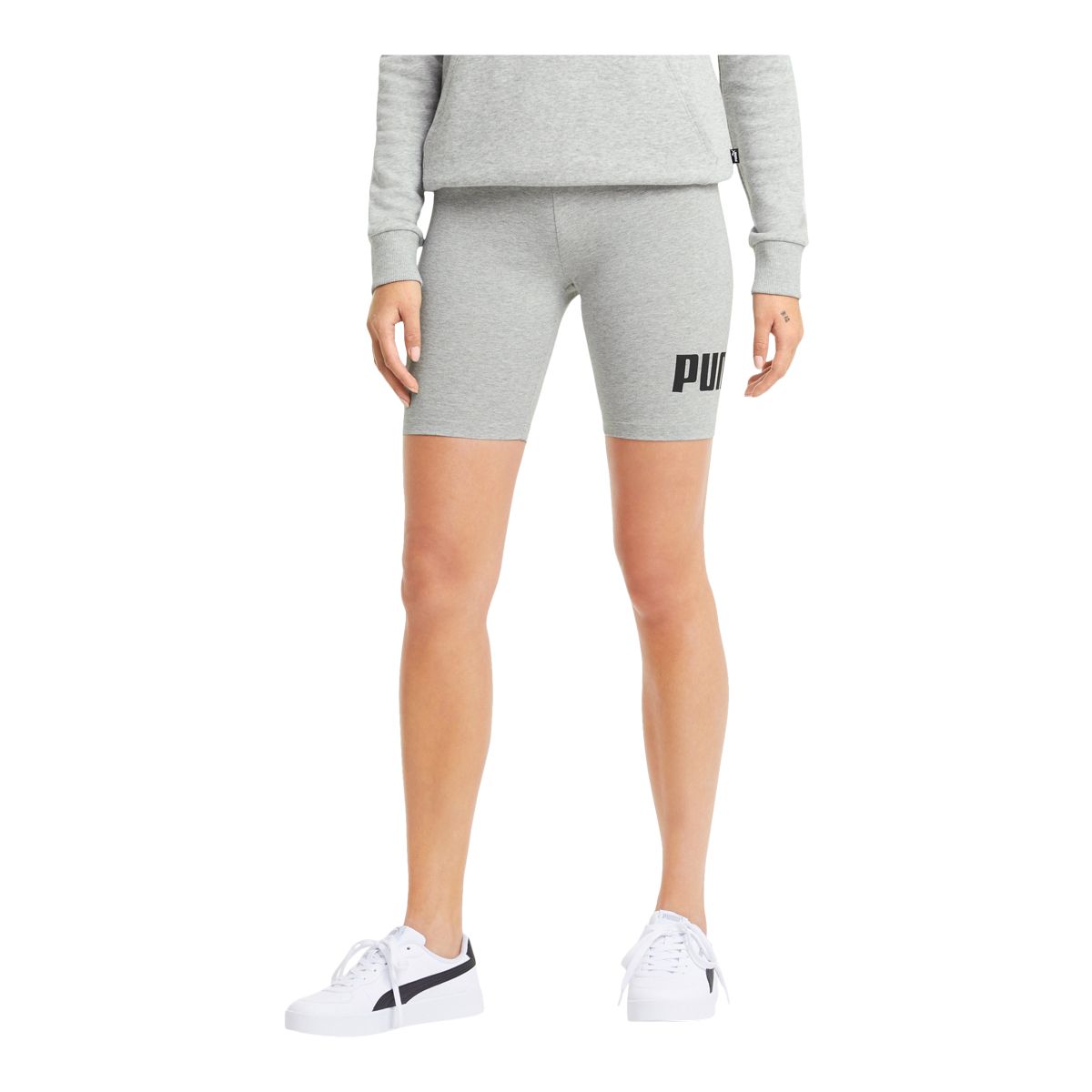 PUMA Women's Essentials Logo 7 Inch Bike Shorts