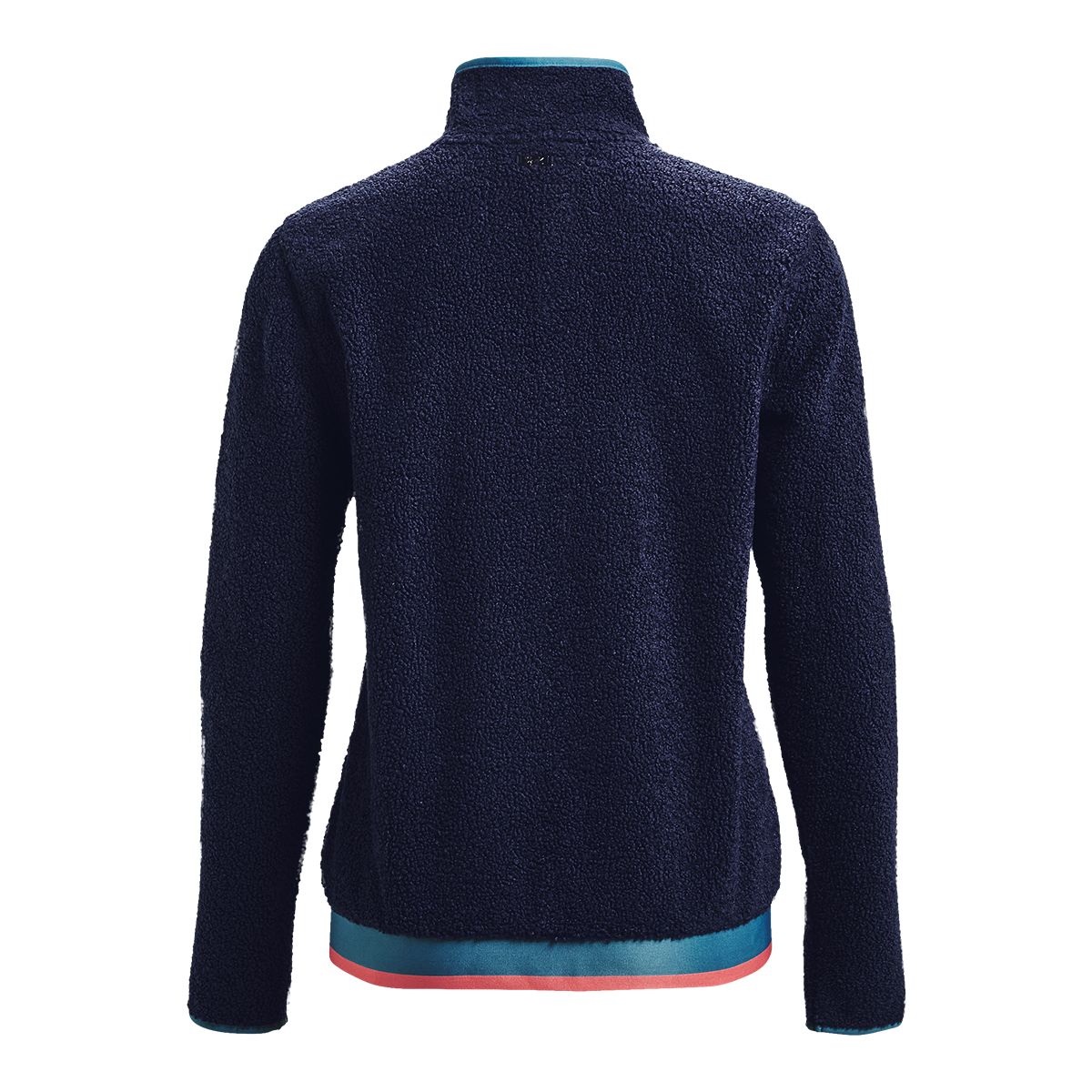 Under Armour Golf Women's Pile Long Sleeve 1/2 Zip Polo Sweater, Fleece