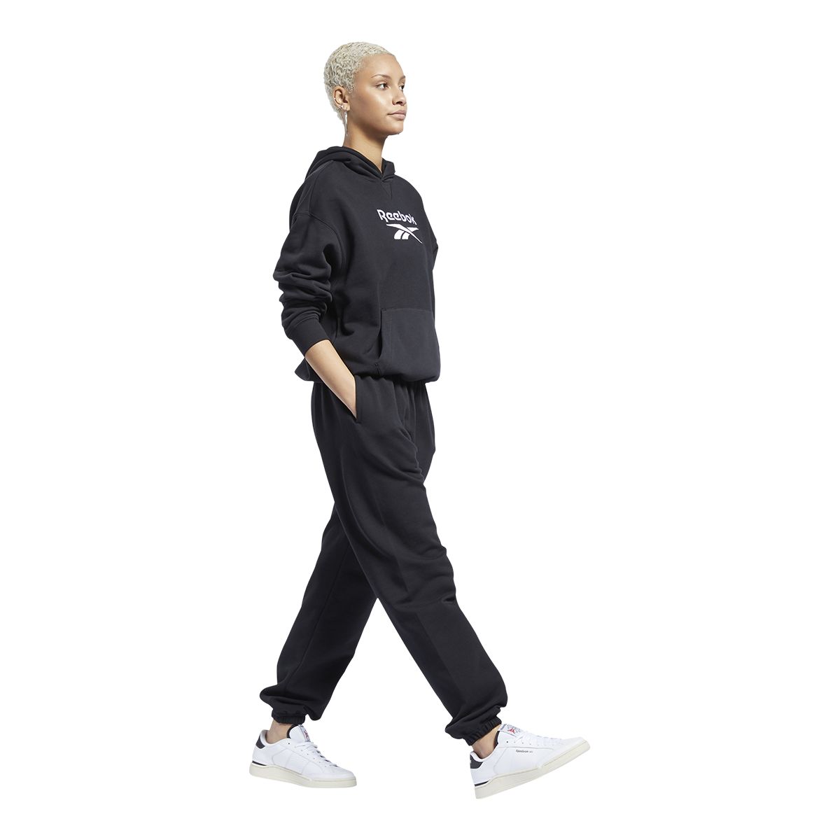 Reebok Women's Classics French Terry Sweatpants, Oversized