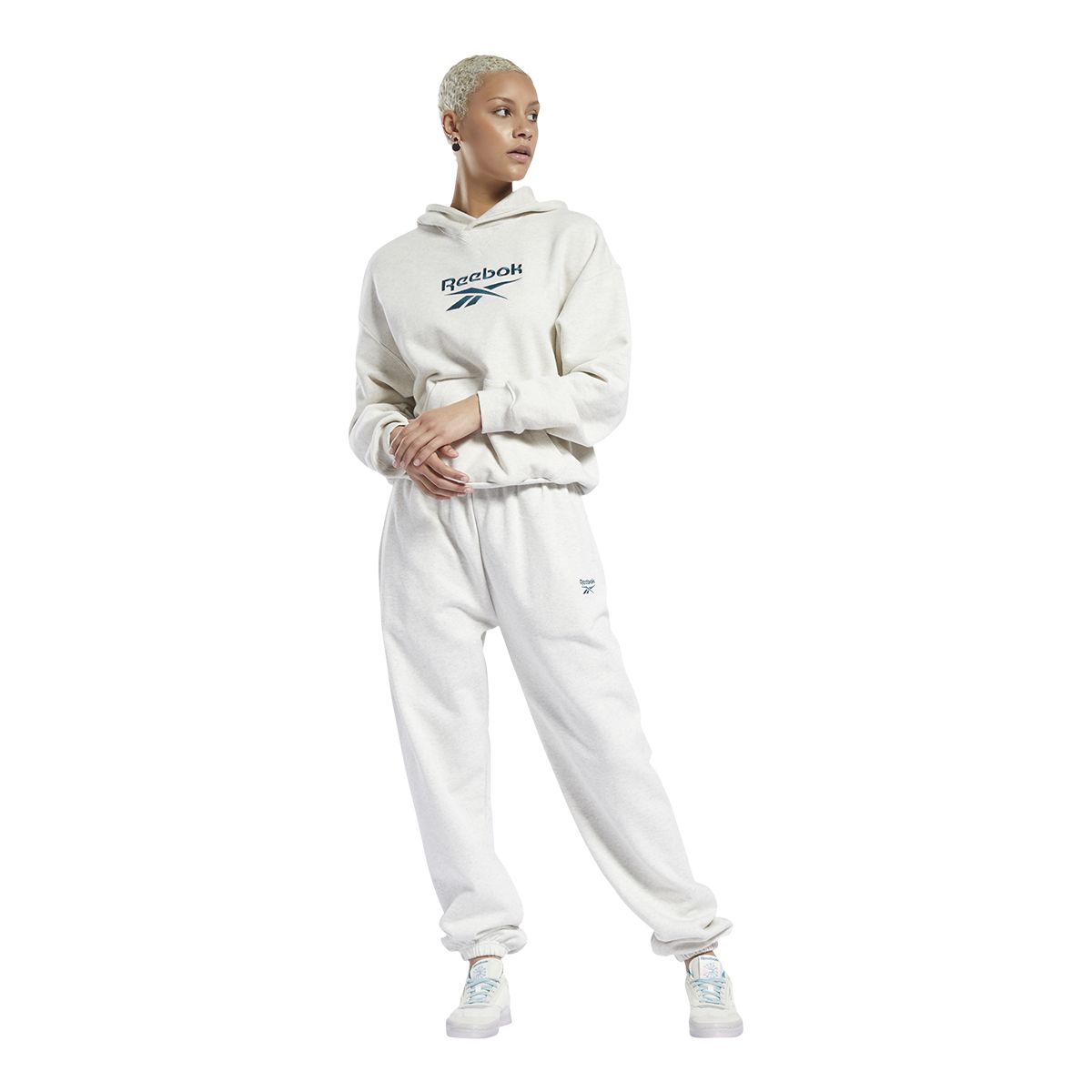 Reebok Women's Classics French Terry Sweatpants, Oversized