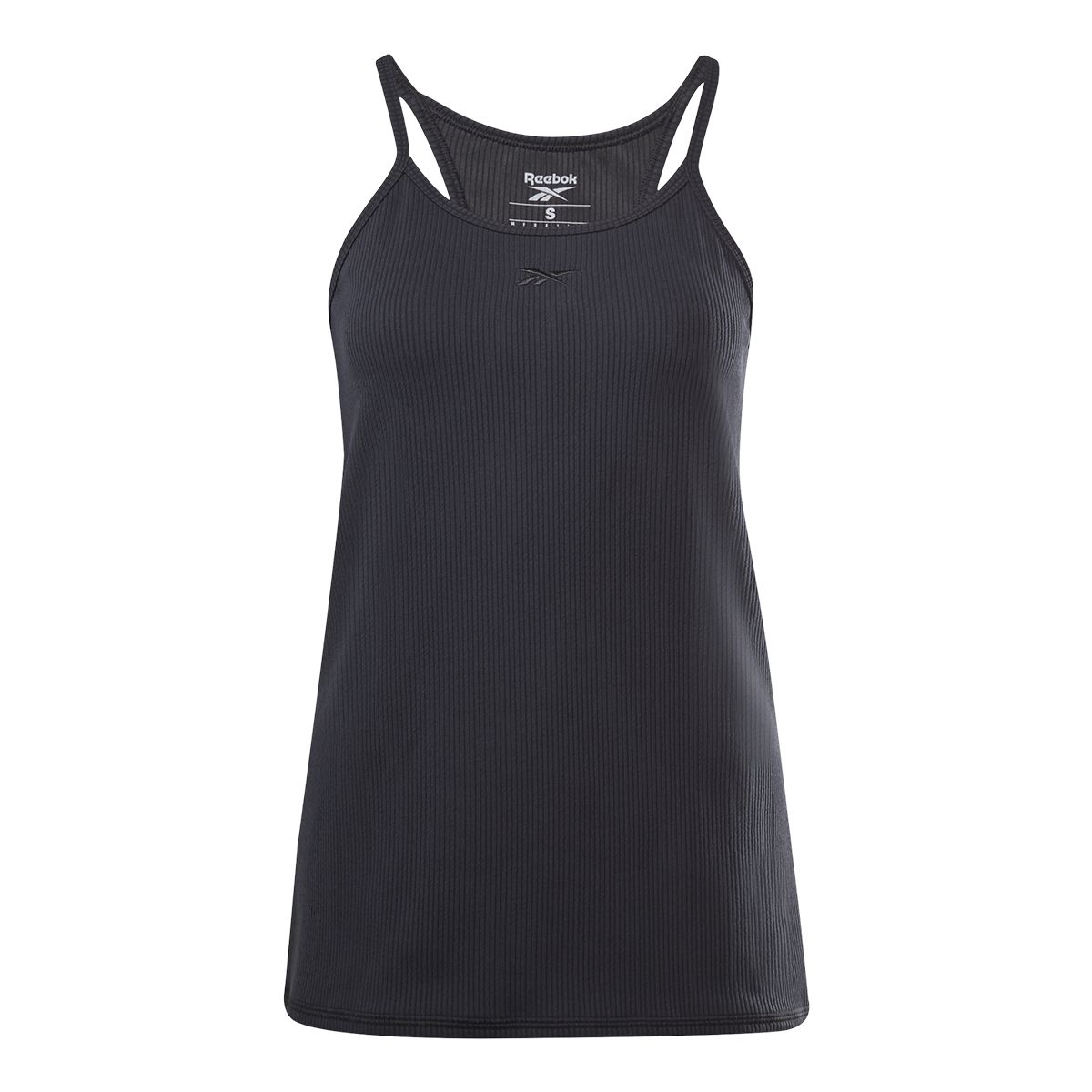 Reebok Women's Maternity Tank Top, Fitted Fit, Sleeveless, Ribbed, Racerback, Sports