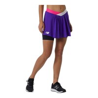 New Balance Women's US Open Tennis Skort Front_Angled_Right