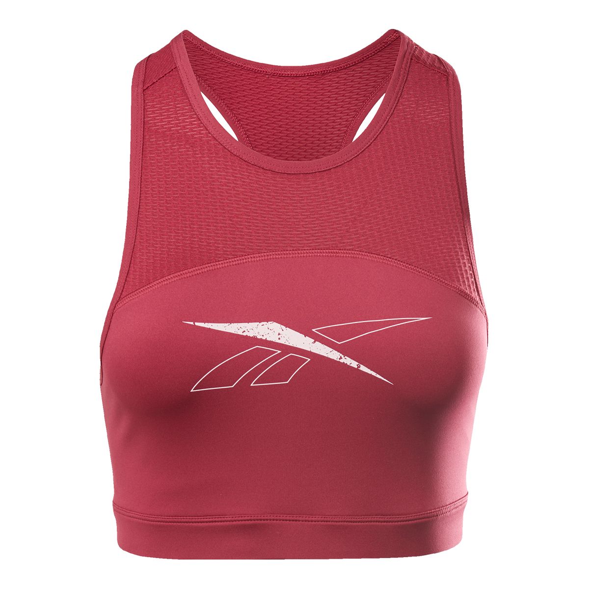 Reebok Women's Sports Bra, Medium Impact, High Neckline