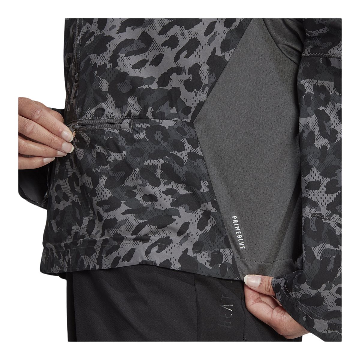 adidas Women's Run Fast 1/2 Zip Jacket