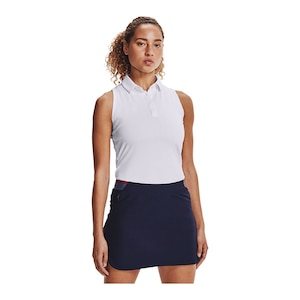 Under Armour Golf Women's Zinger Sleeveless Golf Polo T Shirt
